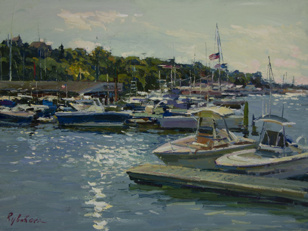 Bright Morning in Gloucester by IRINA RYBAKOVA