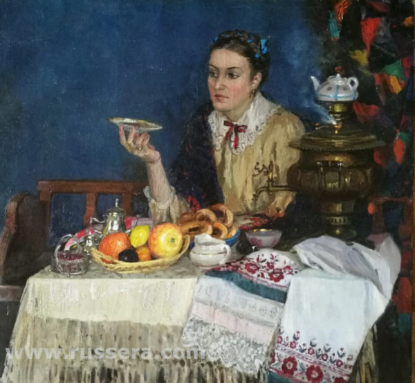 Merchant's wife by Vasily Kuraxa