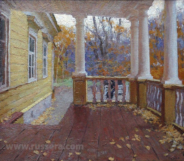 Pushkin's Estate in Boldino by Vasily Hudyakov