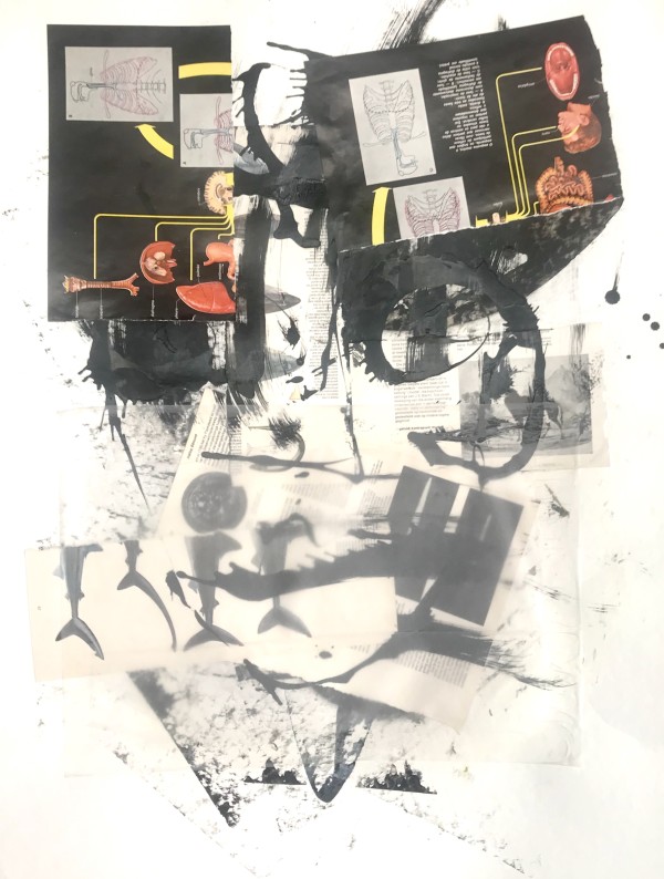 Head #3(collage) by Toni Bico