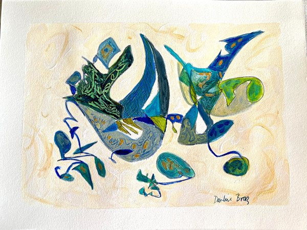 Blue 1 by Darline Braz