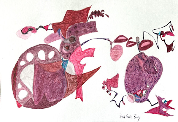 Whimsical Abstract by Darline Braz, Image 1.