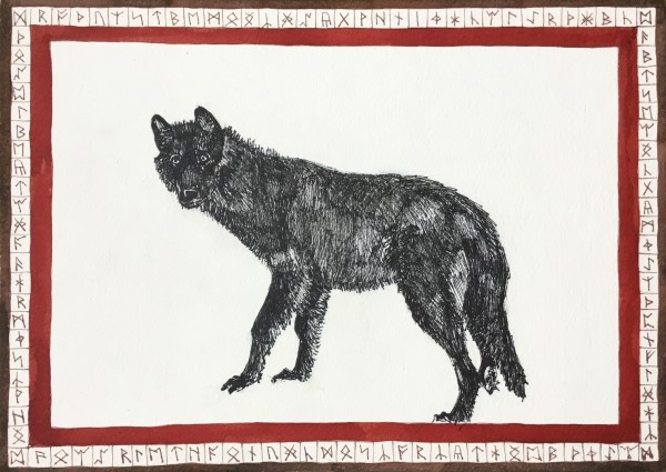 Wolf by Marina Marinopoulos