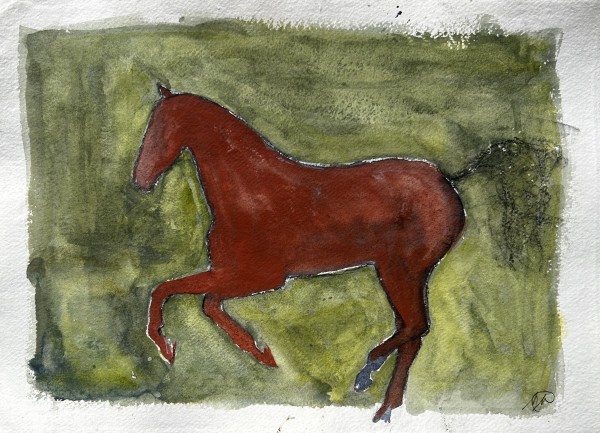 Horse series 7 by Marina Marinopoulos