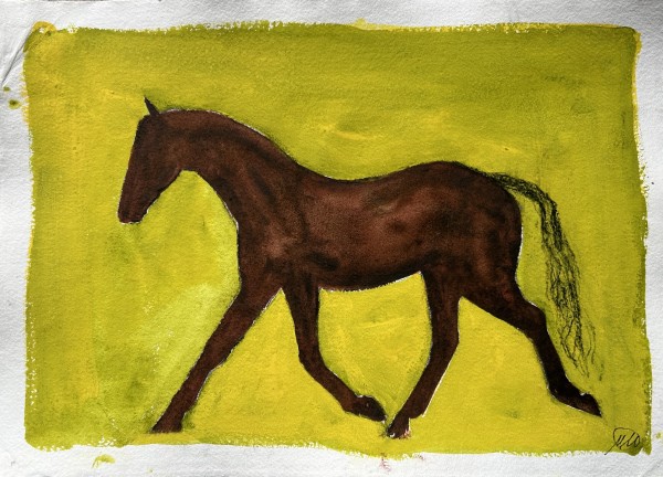 Horse series 4 by Marina Marinopoulos