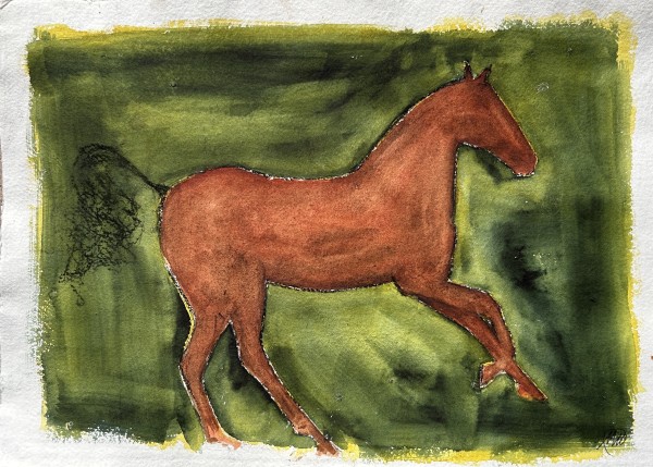 Horse series 5 by Marina Marinopoulos