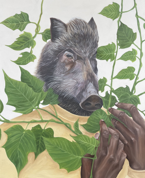 山上的好朋友系列-山豬 (公) 02 Formosan Wild Boar by 馬郁芳 MATILIN Aruwai