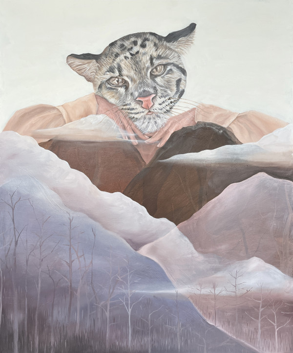 山上的好朋友系列-雲豹 05 Formosan Clouded Leopard 05 by 馬郁芳 MATILIN Aruwai