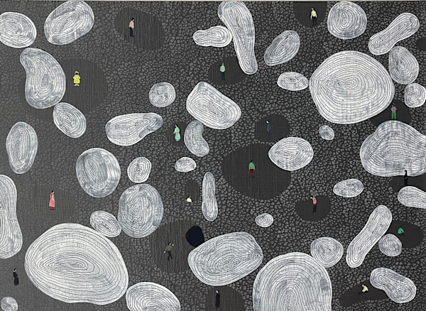 浮光流影系列N51 Glimmering Shadows Series N51 by 傅作新 Fu Tso-Hsin