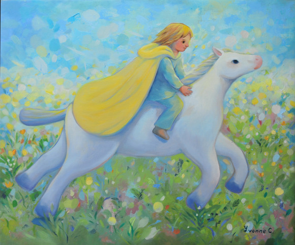 白馬2  White Horse 2 by 陳盈帆 CHEN Yvonne