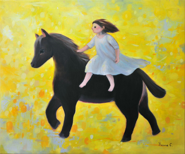 ⿊⾺ 2 Black Horse 2 by 陳盈帆 CHEN Yvonne