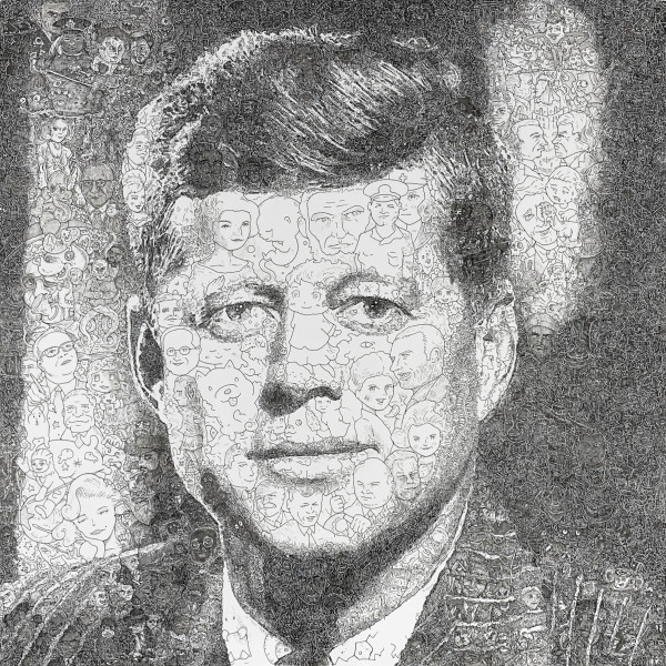 甘迺迪 - 歷史名人系列 John F. Kennedy - Historical Portraits by 佐垣慶多 SAGAKI Keita
