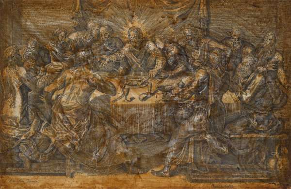 弗蘭斯弗洛里斯《最後的晚餐》之後 After Frans Floris “The Last Supper” by 艾迪．蘇山托 Eddy Susanto