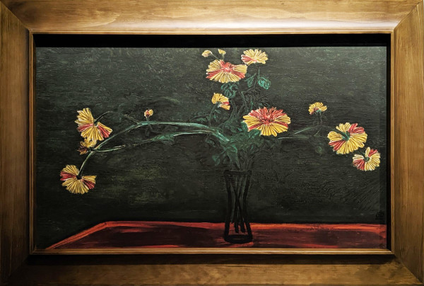 (179/199) 常玉版畫 菊花 Chrysanthemum by 常玉 Sanyu
