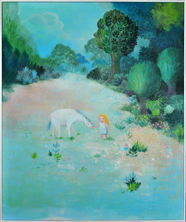 少女與獨⾓獸 The Maiden and the Unicorn by 陳盈帆 CHEN Yvonne