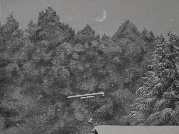 下雪的夜 Snowy Night by 傅作新 Fu Tso-Hsin