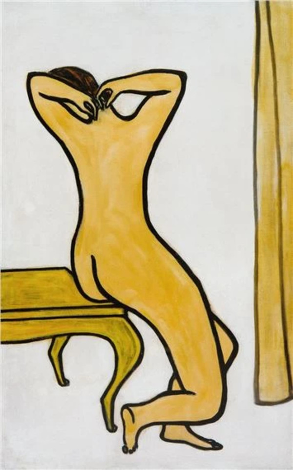 常玉限量版畫 - 浴女  Sanyu - Woman in Bath by 常玉 Sanyu