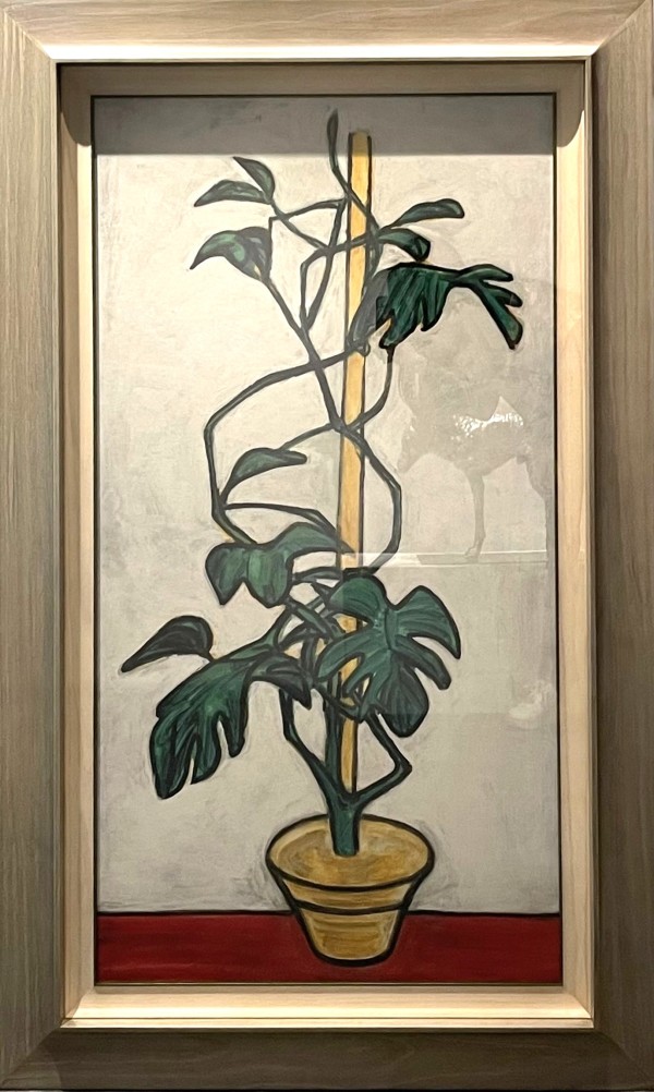 (77/168) 常玉版畫 - 盆栽 Potted Plant by 常玉 Sanyu