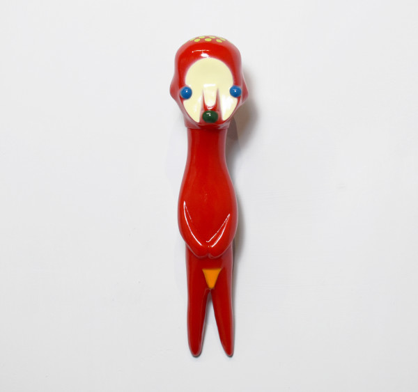 加藤泉公仔 紅色 Vinyl Figurine (Red) by 加藤泉 IZUMI KATO