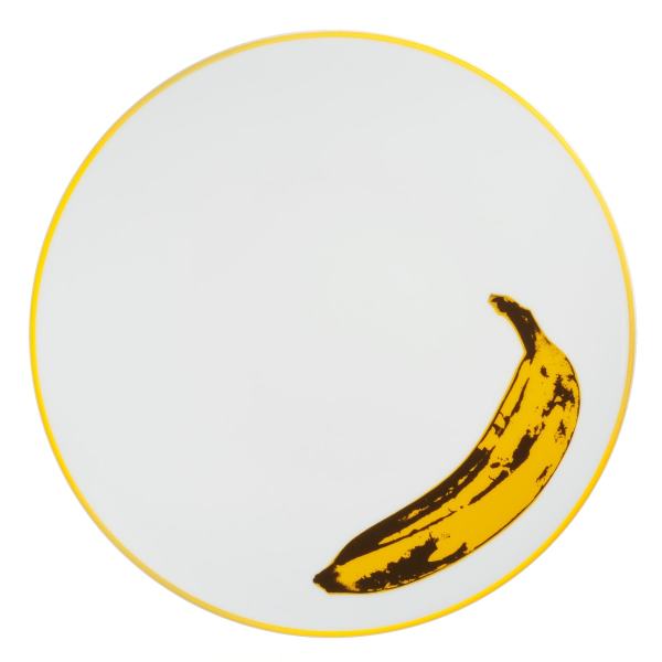 安迪沃荷 香蕉瓷盤 Andy Warhol "Banana" plate by Andy Warhol 安迪·沃荷