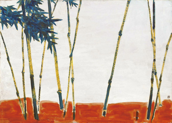 常玉限量版畫 - 竹 Bamboos by 常玉 Sanyu