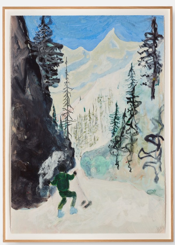 Couloir  1 by Peter Doig