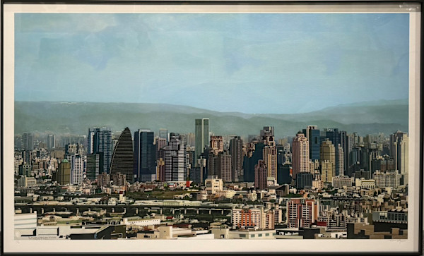 遠眺台中七期限量版畫 1/30 Overlooking Taichung’s 7th Redevelopment Zone Limited Print 1/30 by 周政緯 CHOU Cheng Wei, Image 1.