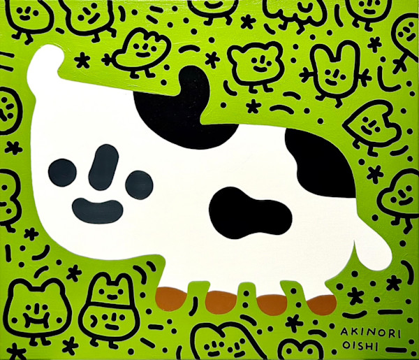 生肖系列-牛 Zodiac Series-Cow by 大石曉規 Akinori Oishi