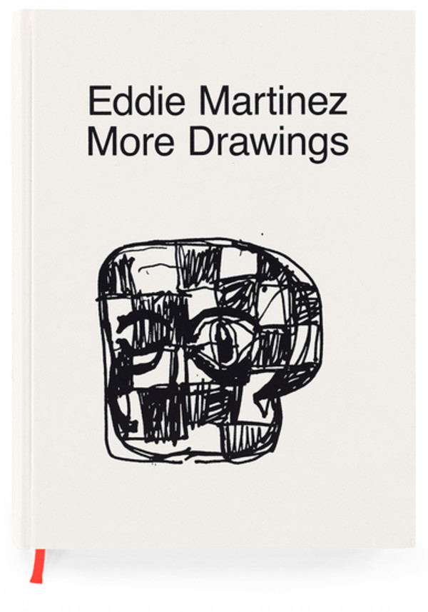 限量版艾迪·馬丁内斯白色畫冊 -  Eddie Martinez More Drawings- MMXX  (限量1000版) by 艾迪·馬丁内斯 EDDIE MARTINEZ