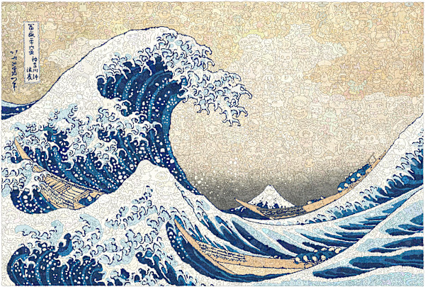 神奈川沖浪裏 Brand New Wave Upper Mount by 佐垣慶多 SAGAKI Keita