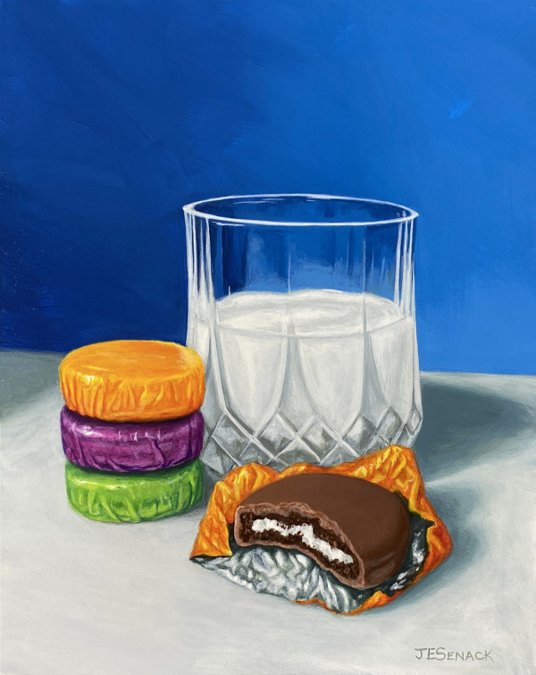 #376 Milk and Cookies by J Elaine Senack