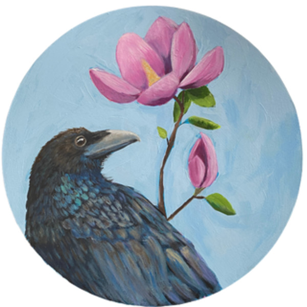 Raven and Magnolia by Leslie Cline