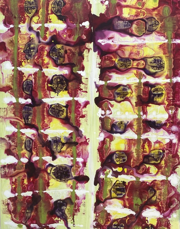 Shibori #58 by Mary Zeran