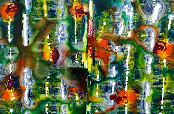 Shibori #91 by Mary Zeran