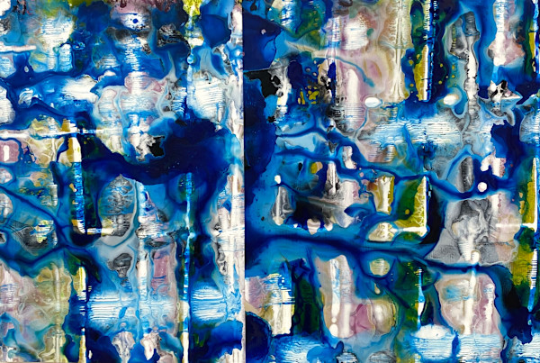 Shibori #64 by Mary Zeran