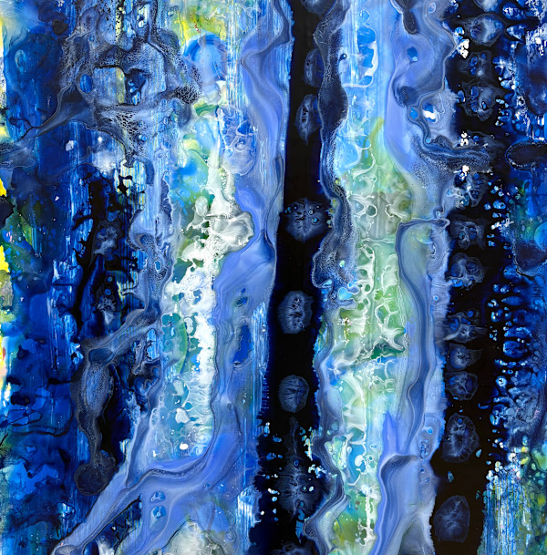 Shibori #107 by Mary Zeran