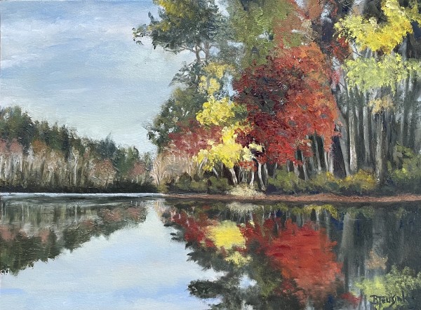 Reflections of Autumn by Barbara Teusink