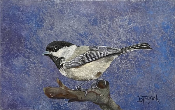 Black-Capped Chickadee by Barbara Teusink