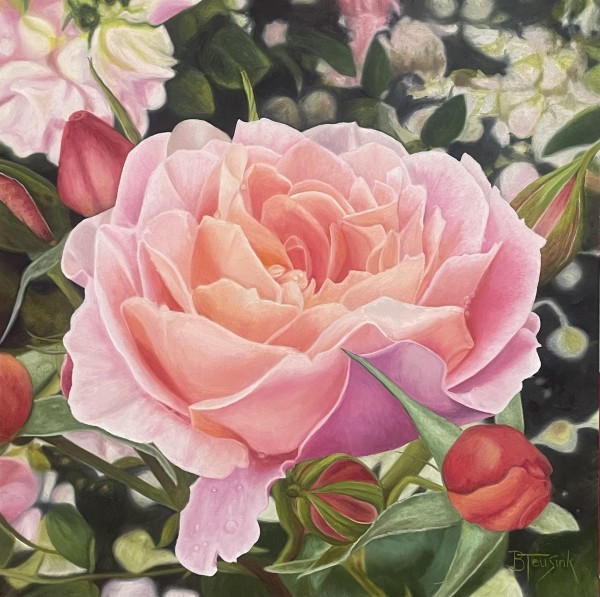 Coral Rose (Floral Quartet #2) by Barbara Teusink