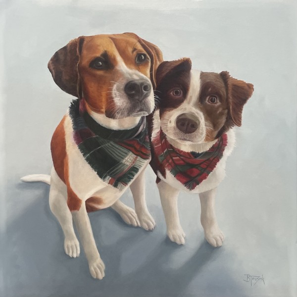 Harper and Bindi by Barbara Teusink