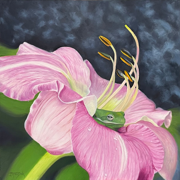 Lily Frog by Barbara Teusink