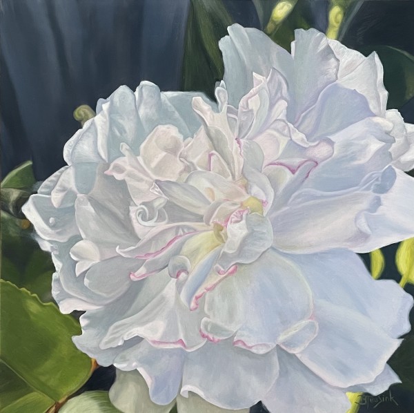 White Camellia (Floral Quartet #1:) by Barbara Teusink