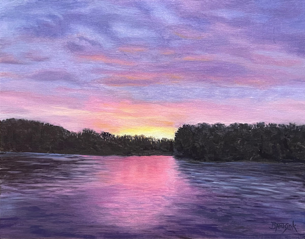 Violet Skies by Barbara Teusink