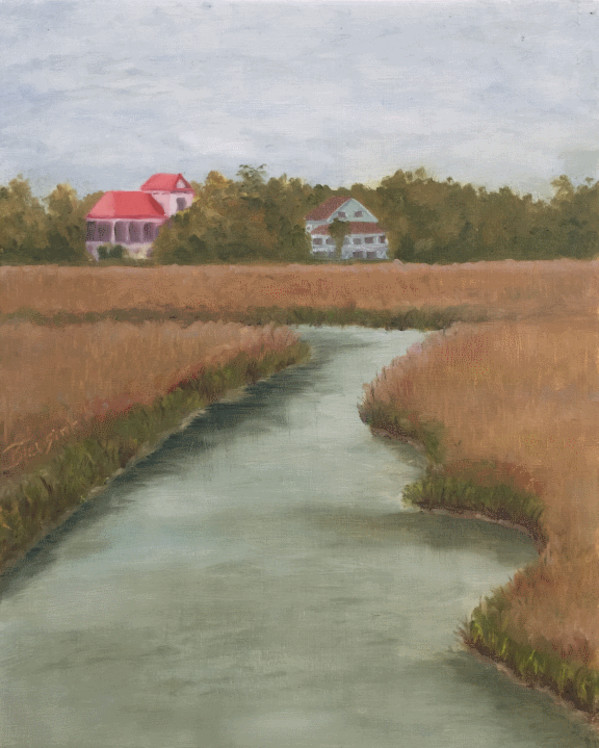 Edisto Marsh View by Barbara Teusink