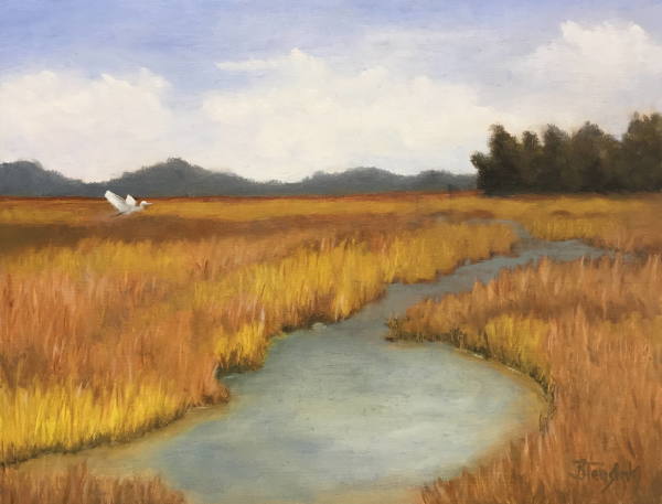 Georgia Salt Marsh by Barbara Teusink