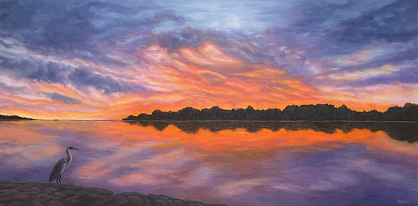 Lake Murray Love (StMarie Sunset) by Barbara Teusink