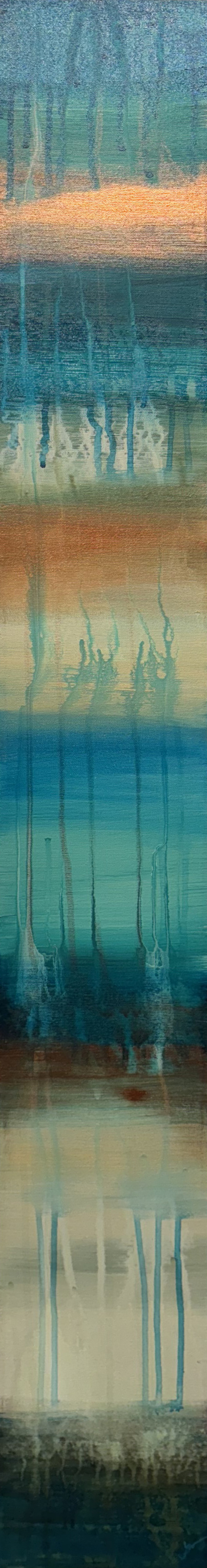 Teal Sunrise by Jen Sterling