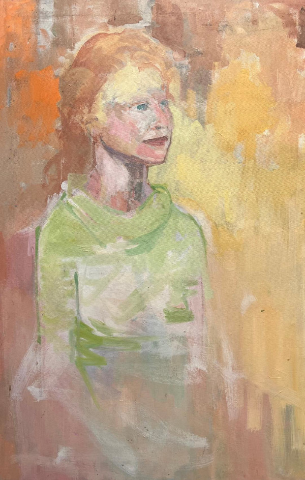 Portrait of Angela by Jerry Ross