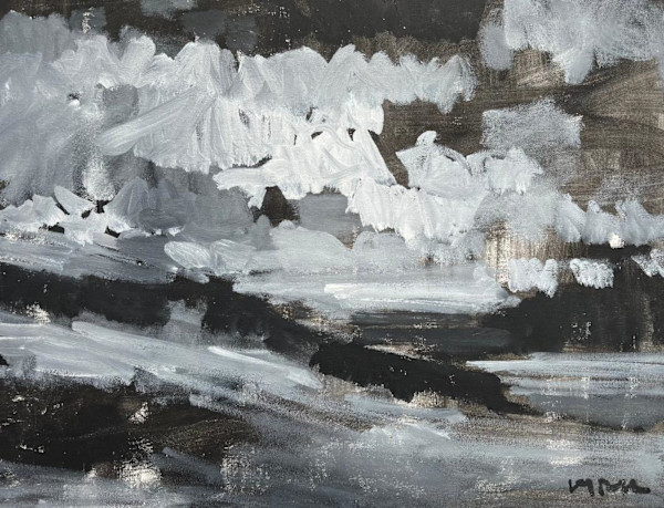 Black Painting No, 1 by Jerry Ross, Image 1.