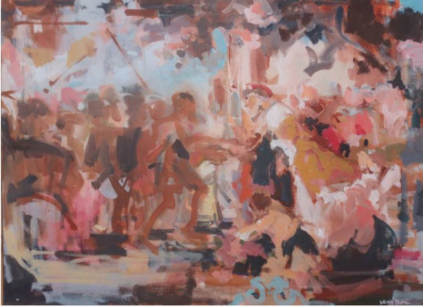 Tribes Exchanging Gifts after Rubens by Jerry Ross